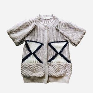 Stella McCartney Wool Cardigan Beige